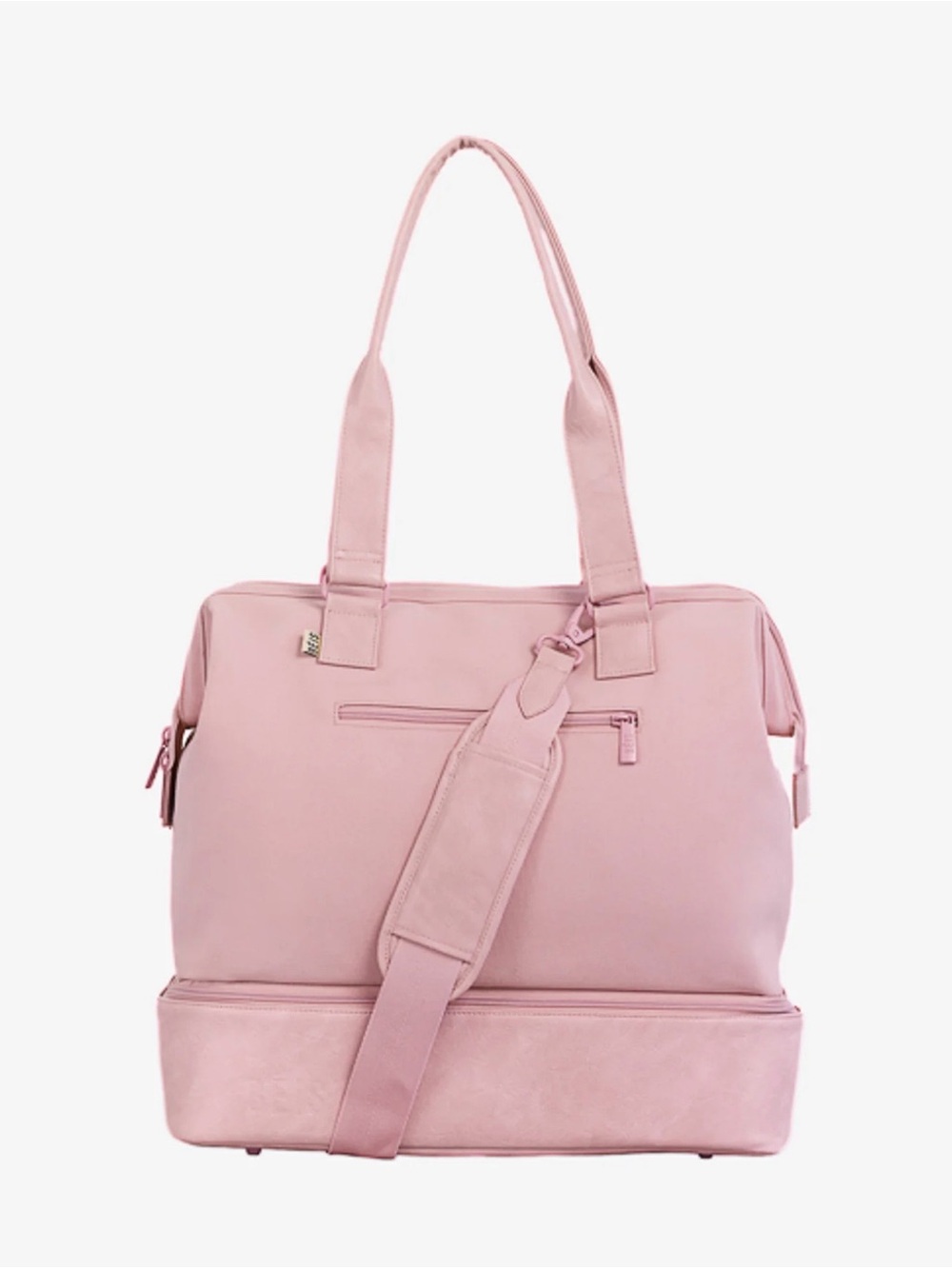 NWT Beis The Mini Weekender in Atlas Pink